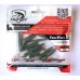 Силиконка для рыбы, Taipan Pass-Worm, 2,0 дюйма, 20шт/уп, цвет №10 Motor oil
